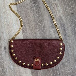 MK ~ Vintage ~ Sloan Small Leather Bag Michael Kors Studs Chain